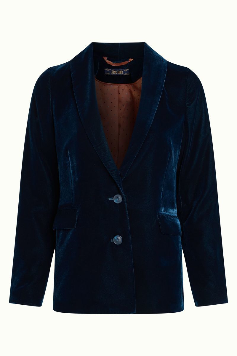 Brooke Blazer Gamine Velvet
