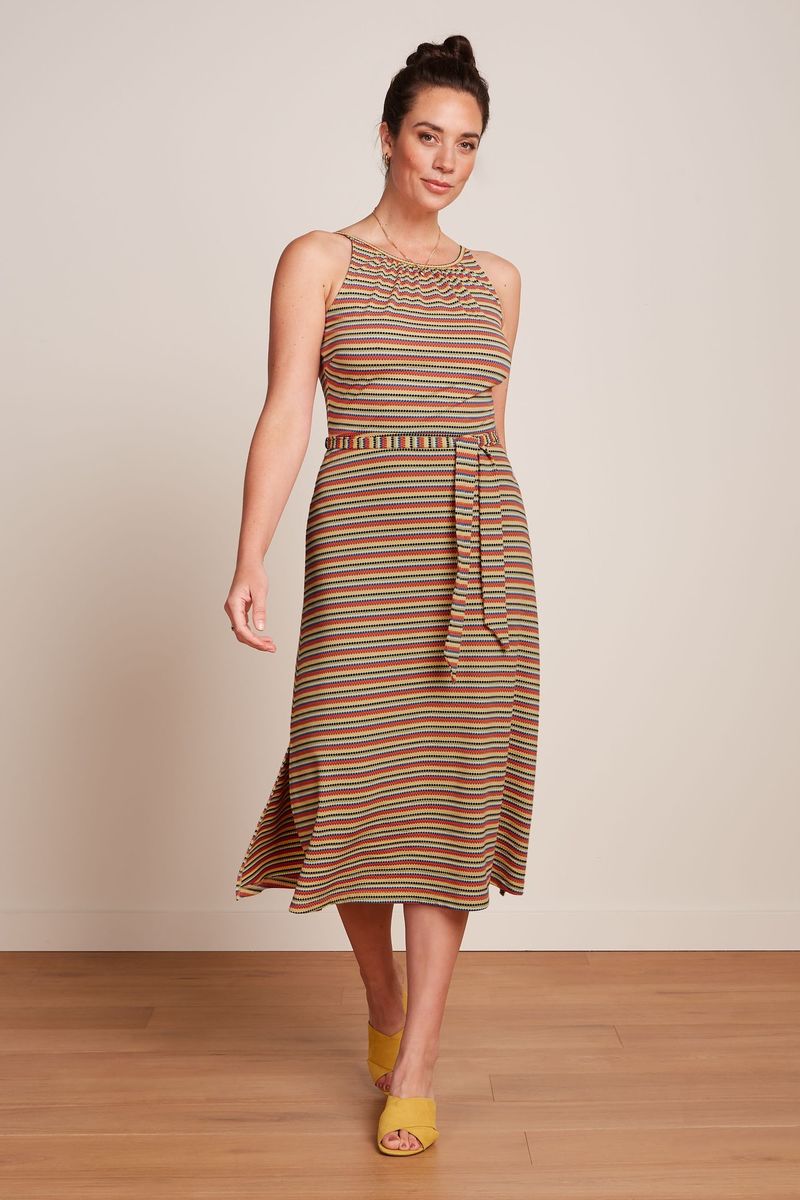 Hazel Dress Beebop Stripe