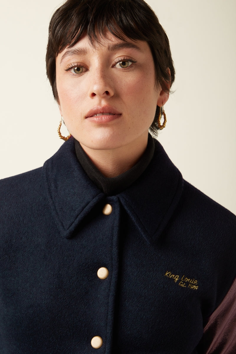 Billie Baseball Jacket Shine