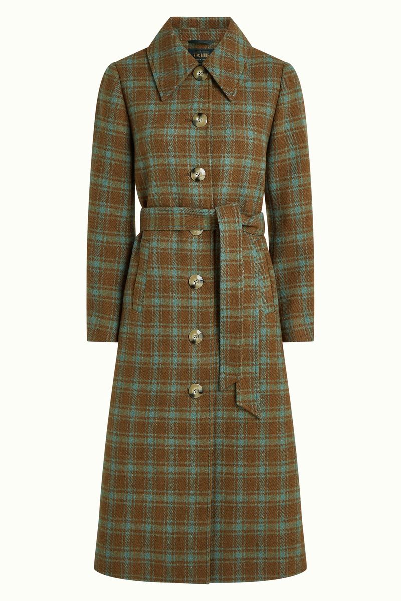 Arabella Coat Coppa Check