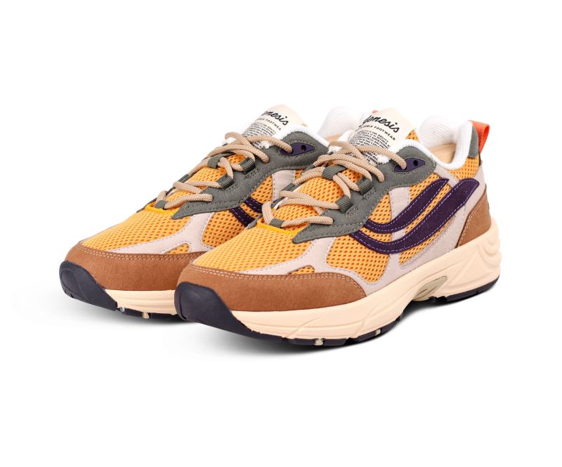 G-Eco '99 Winter Flowers - brown/rose/purple