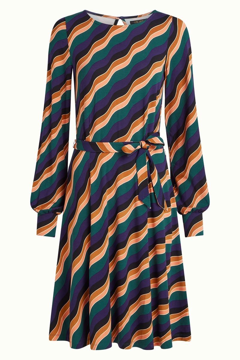 Betty Puff Dress Razzle