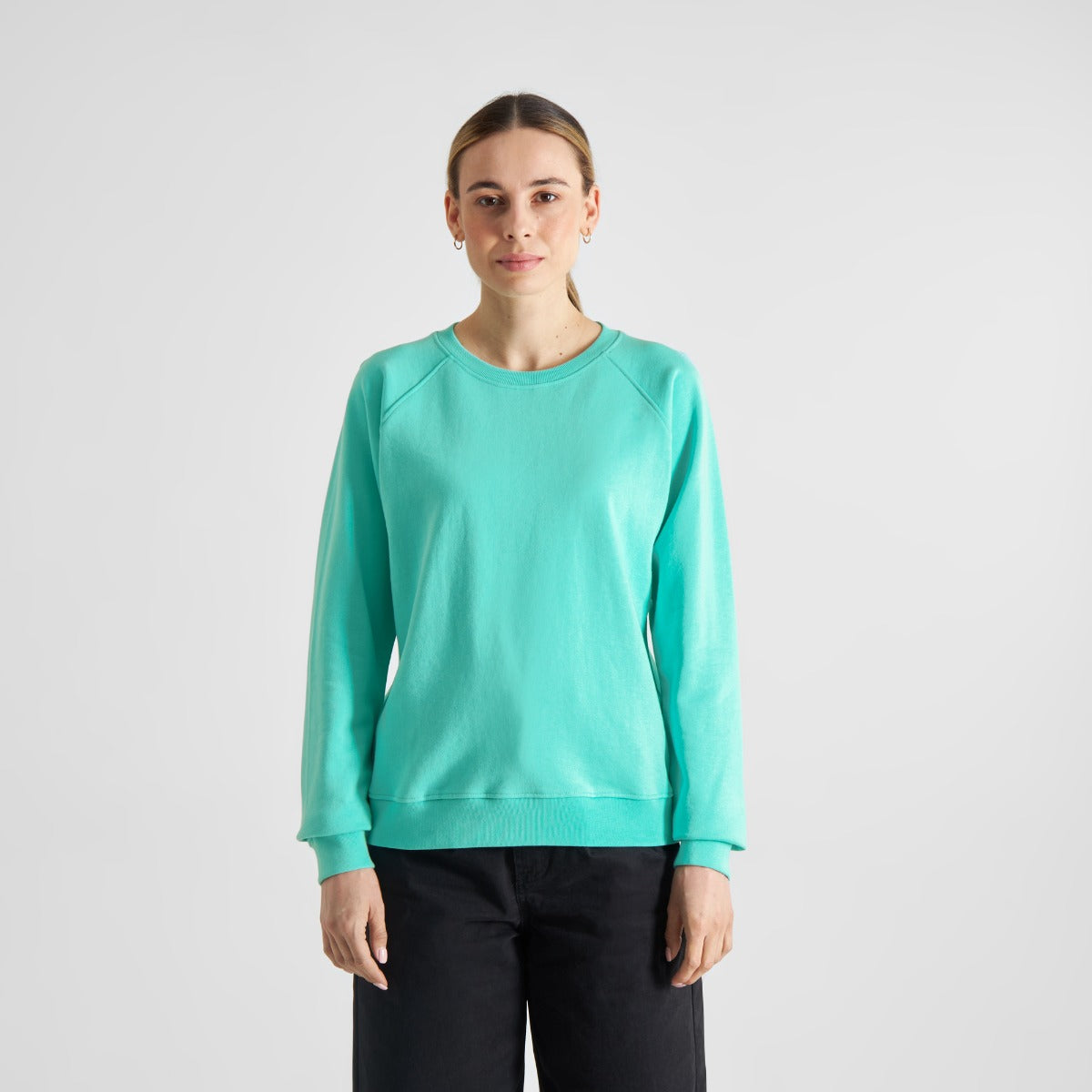 Sweatshirt Ystad Base Pool Blue