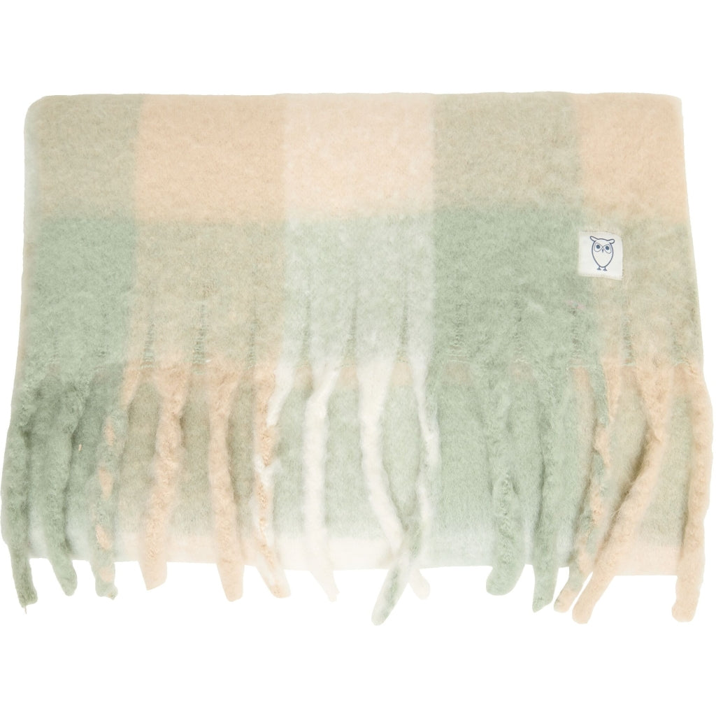Recycled fringe scarf