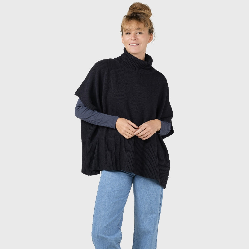 Alba knit poncho