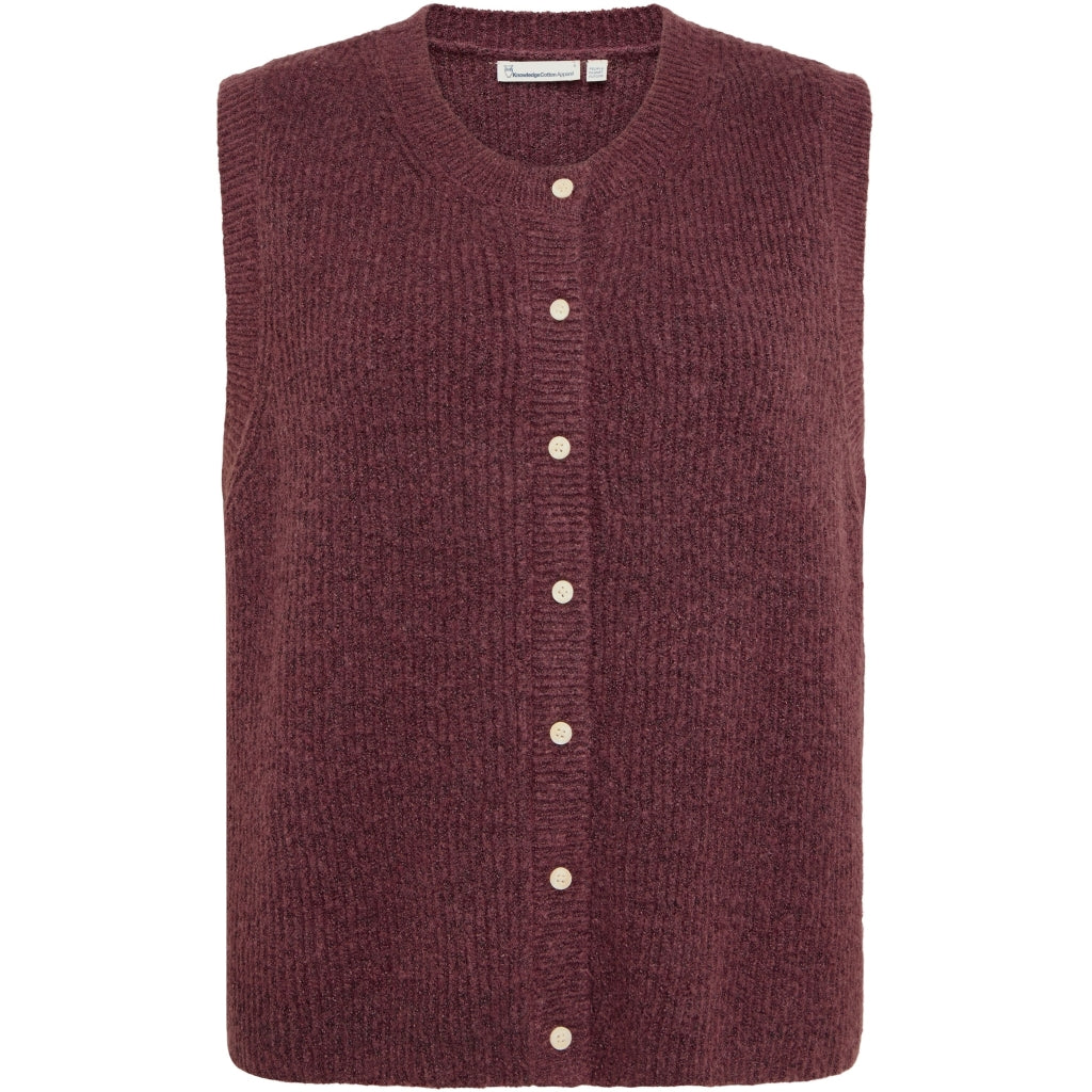 Soufflé yarn vest