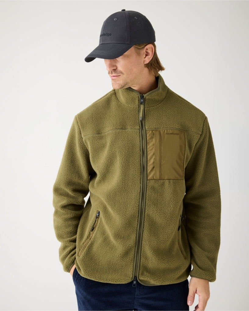 Loose Fit Zip Fleece