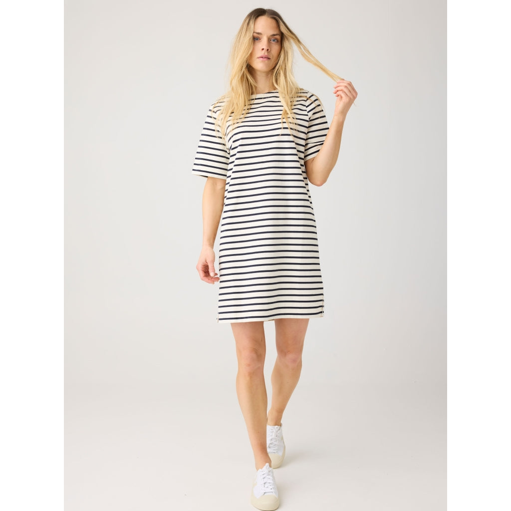 Stripe t-shirt dress