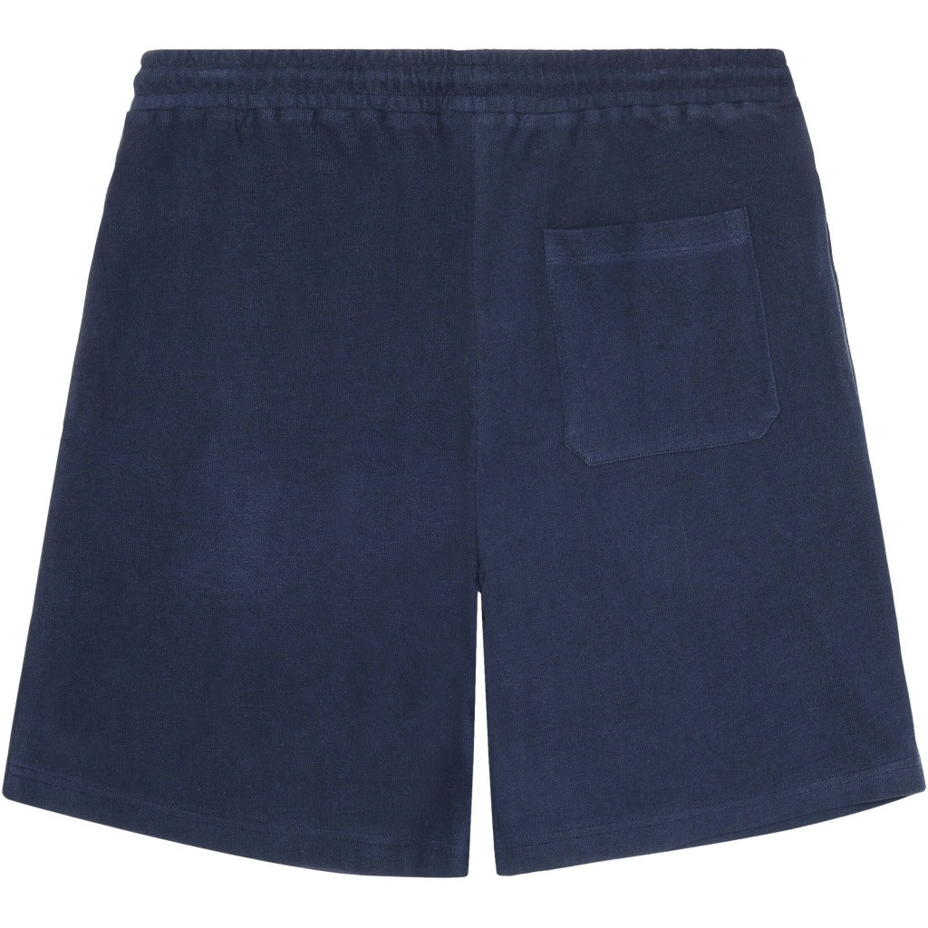 Fig Loose fit bouclé jersey shorts