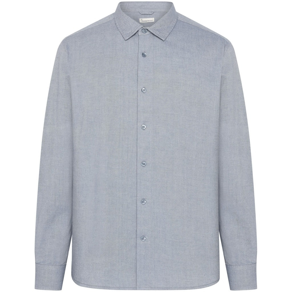 Regular fit light twill shirt