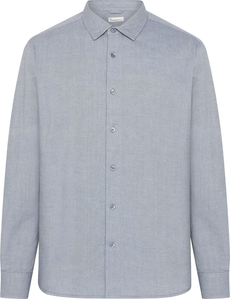 Regular fit light twill shirt