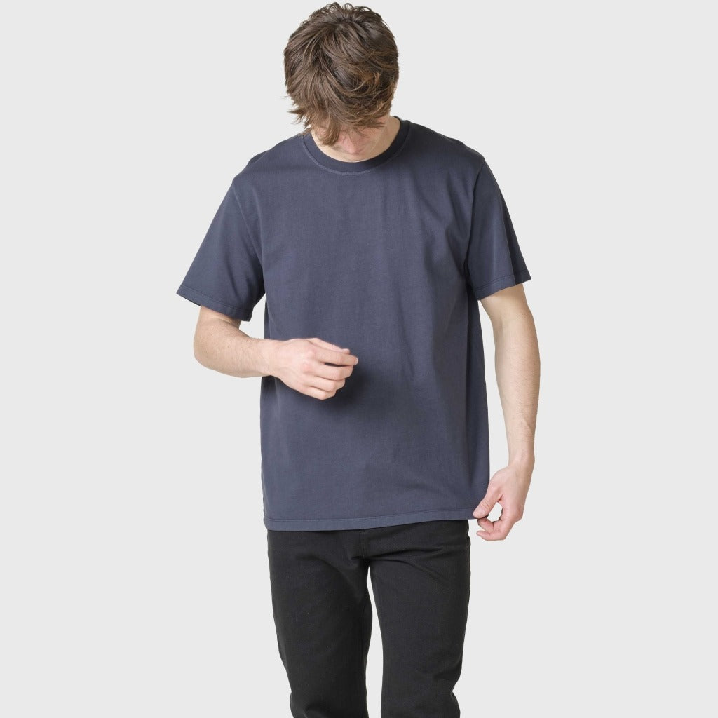 Mens heavy weight tee navy