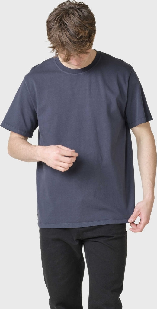 Mens heavy weight tee navy