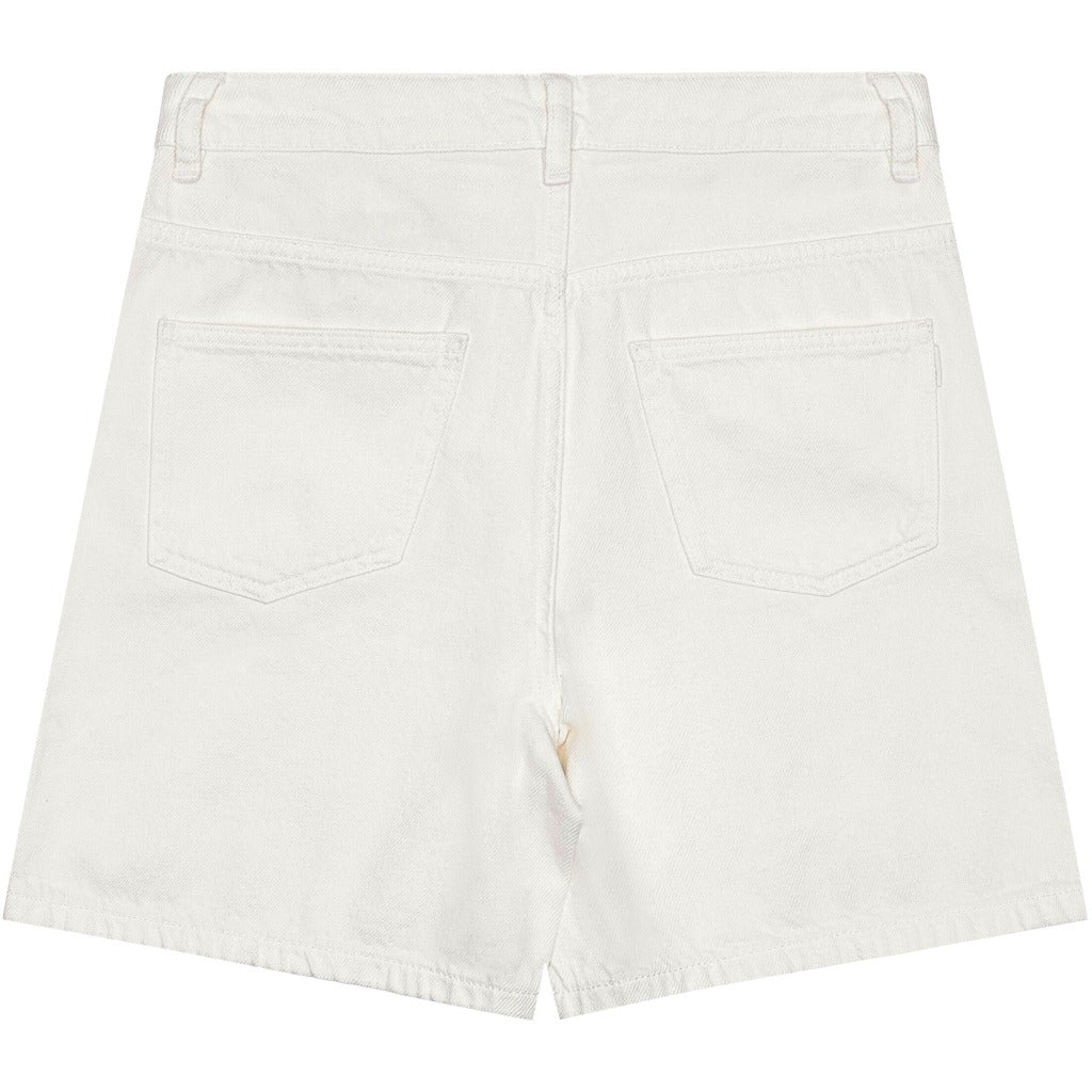 GALE straight mid-rise twill 5-pocket shorts - GOTS/Vegan