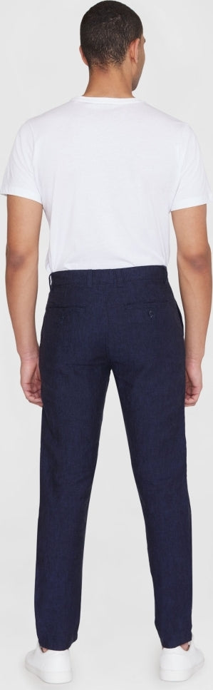 CHUCK regular linen pants