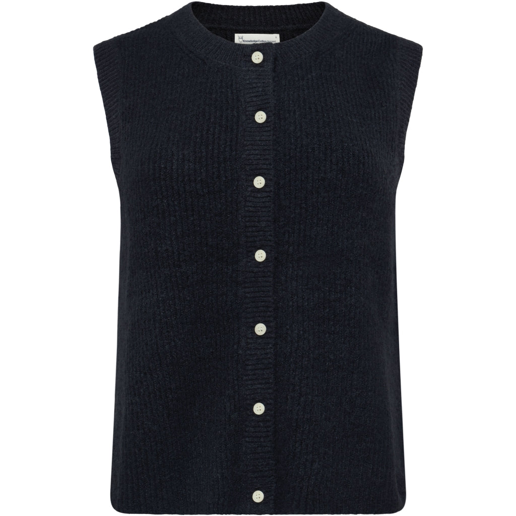 Soufflé yarn vest