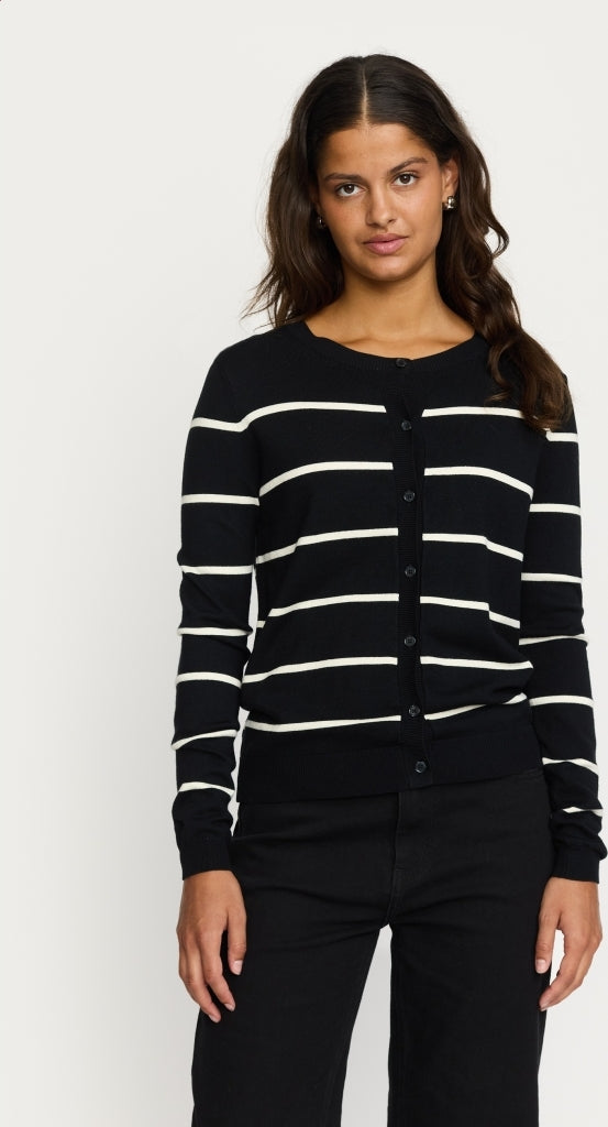 SRMarla Cardigan Stripe Knit