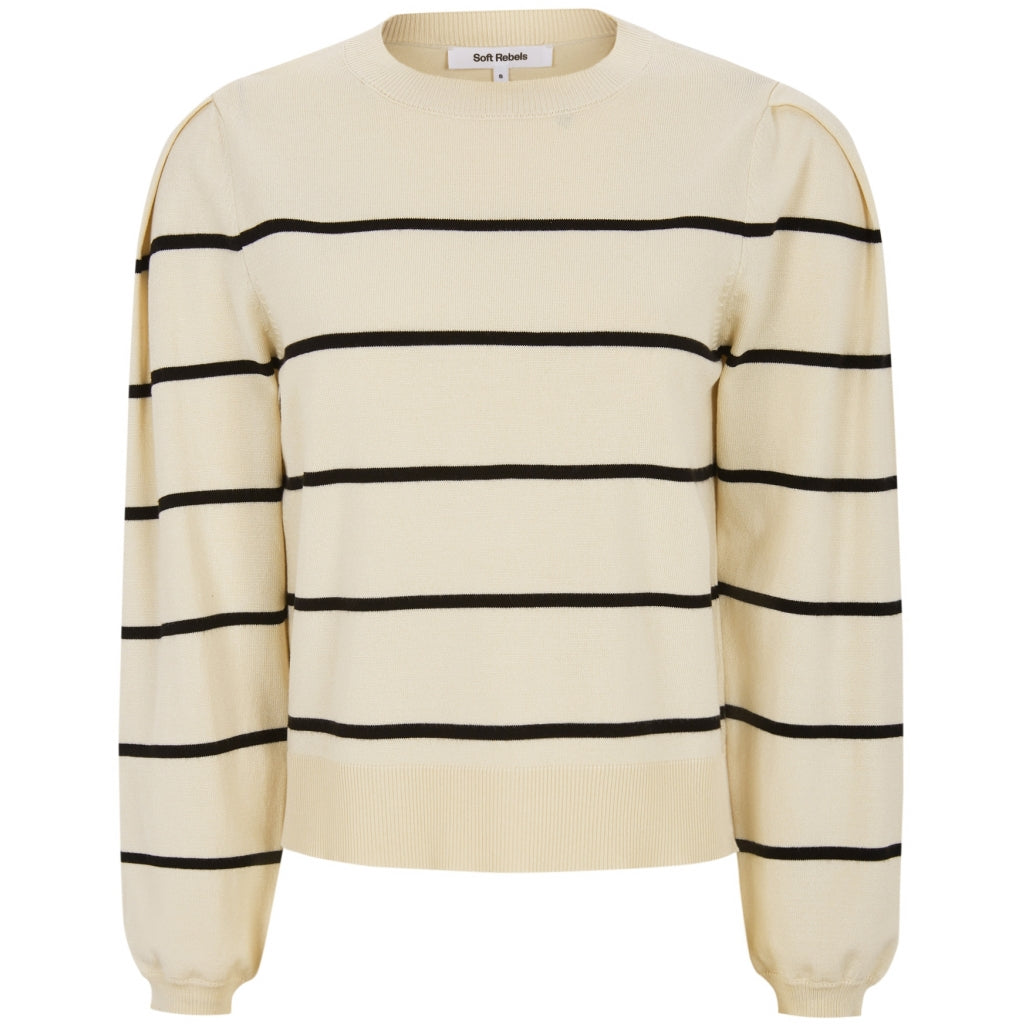 SRMarla O-neck Stripe Knit