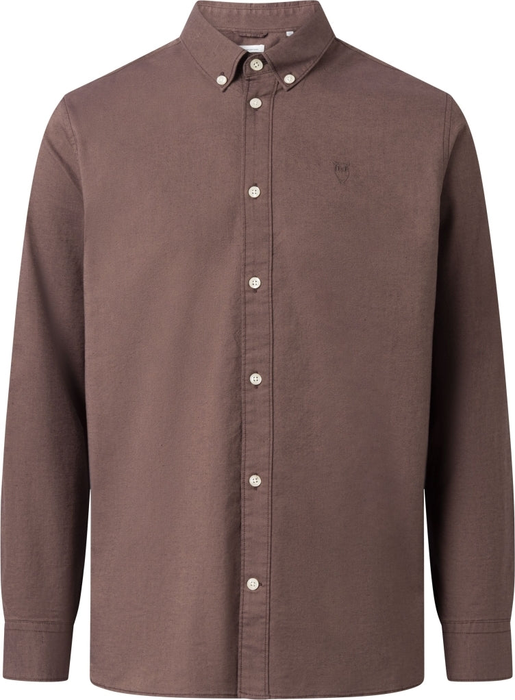 Custom tailored fit small owl oxford shirt