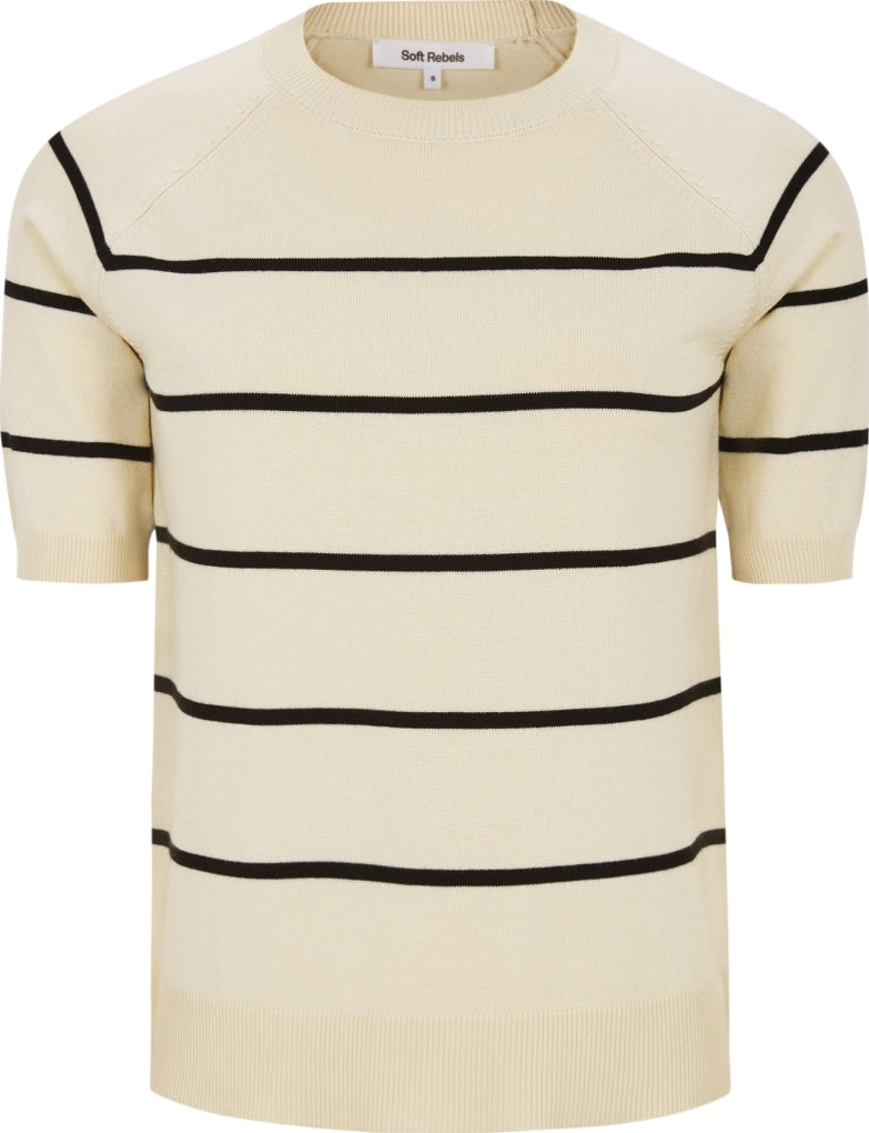 SRMarla Stripe SS Knit