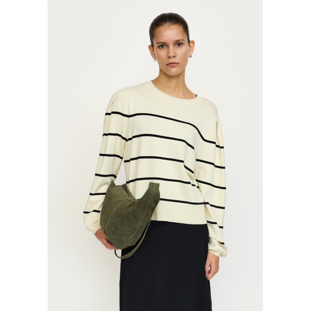 SRMarla O-neck Stripe Knit