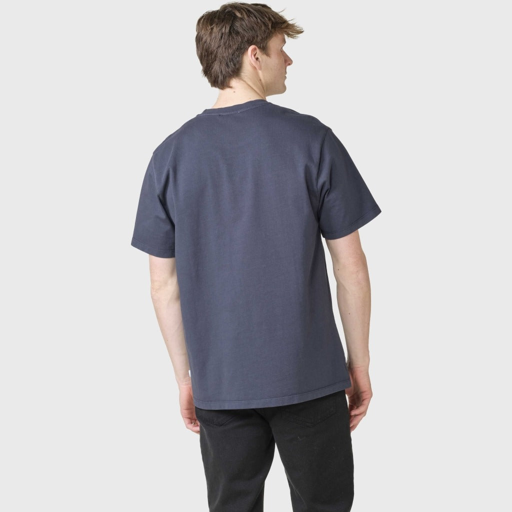 Mens heavy weight tee navy