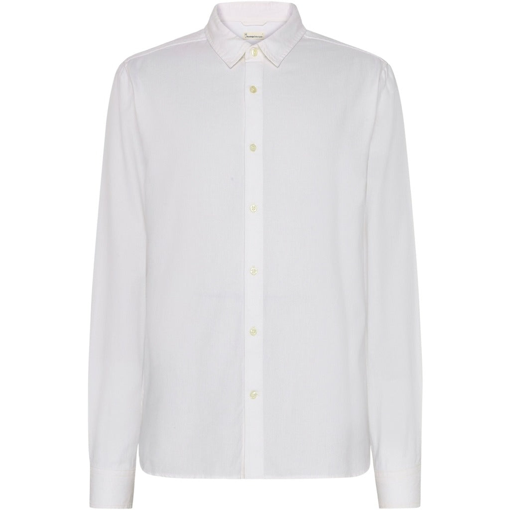 Regular fit light twill shirt