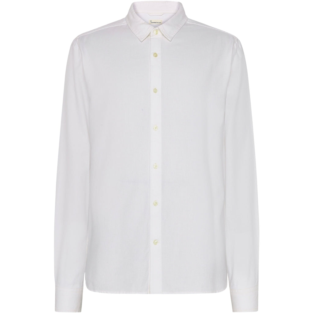 Regular fit light twill shirt