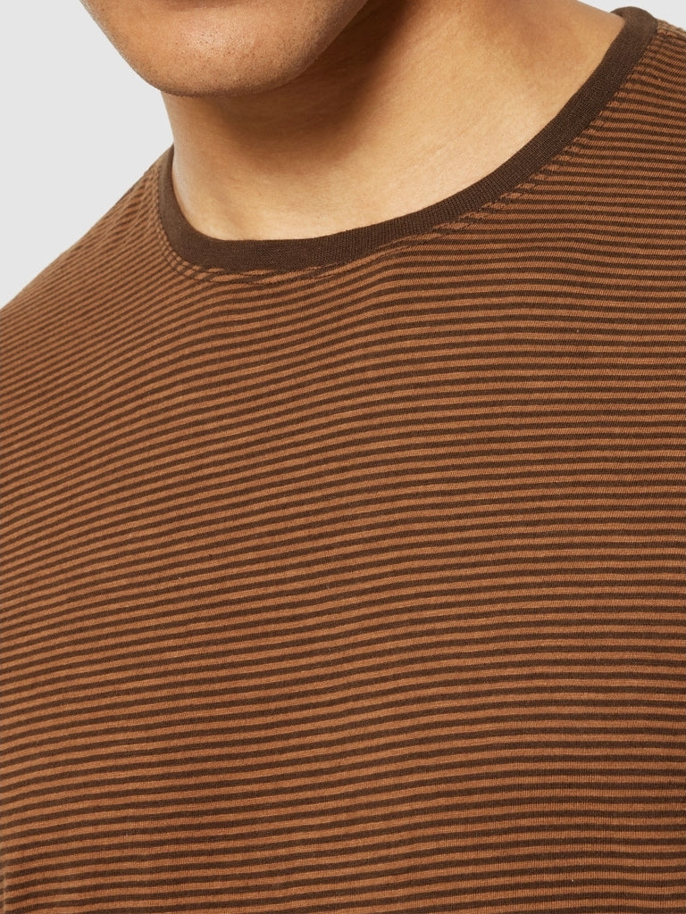 Regular striped basic tee