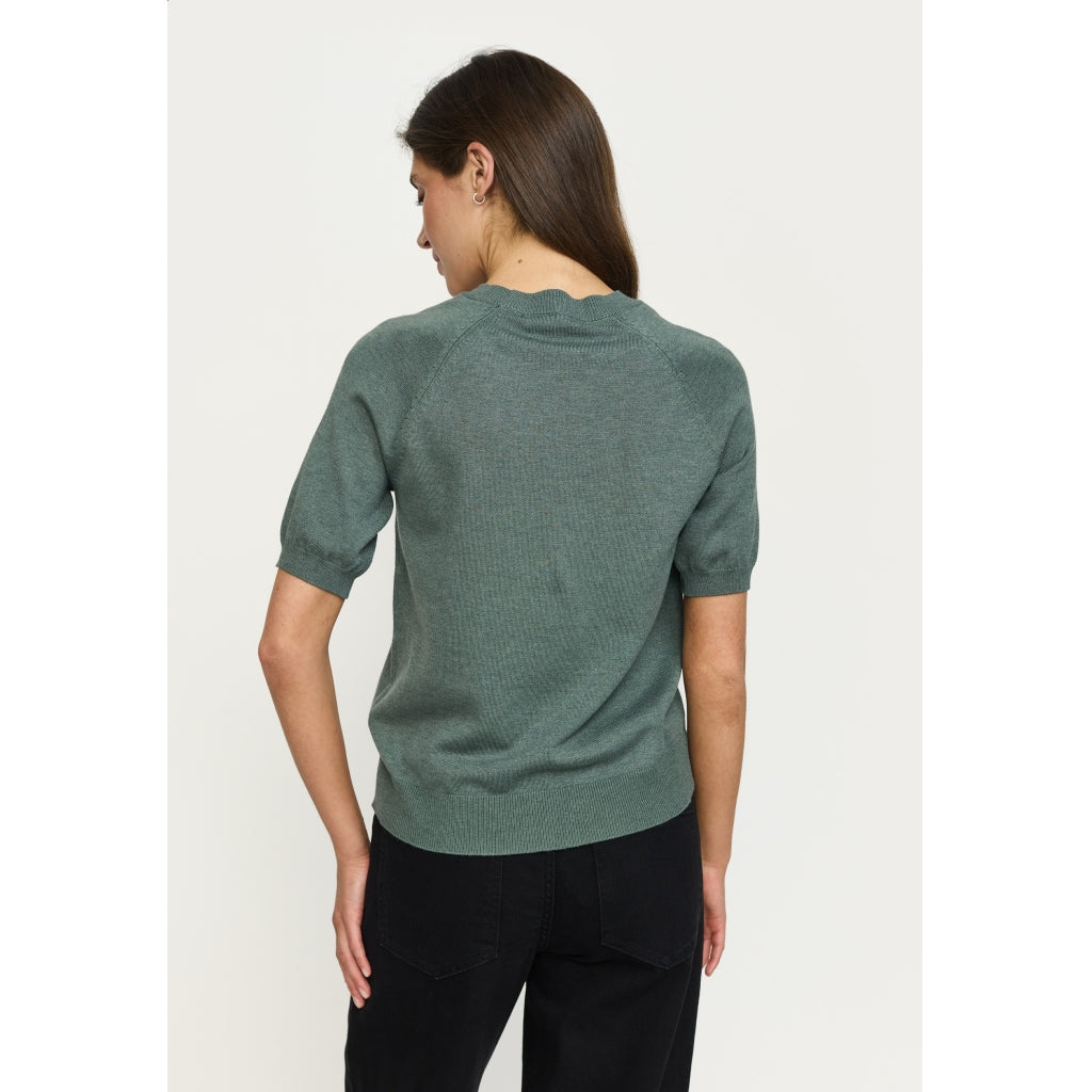 SRMarla ss O-neck knit