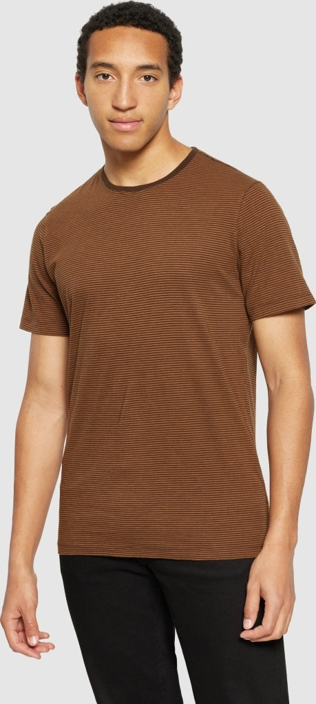 Regular striped basic tee