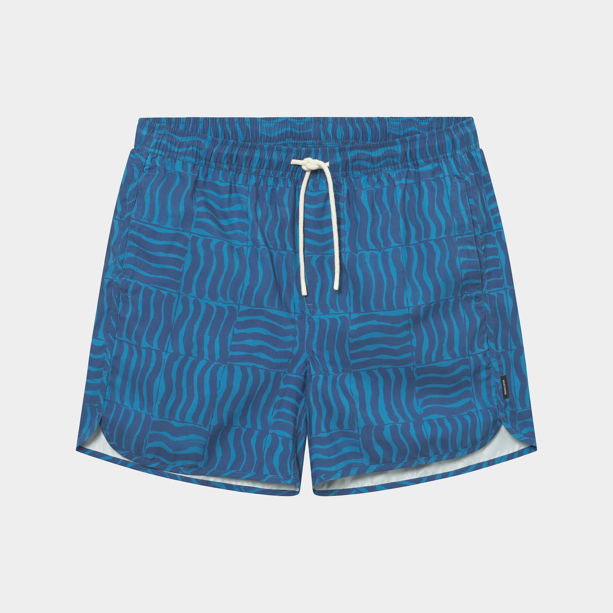 Swim Shorts Sandhamn Wave Tiles Blue