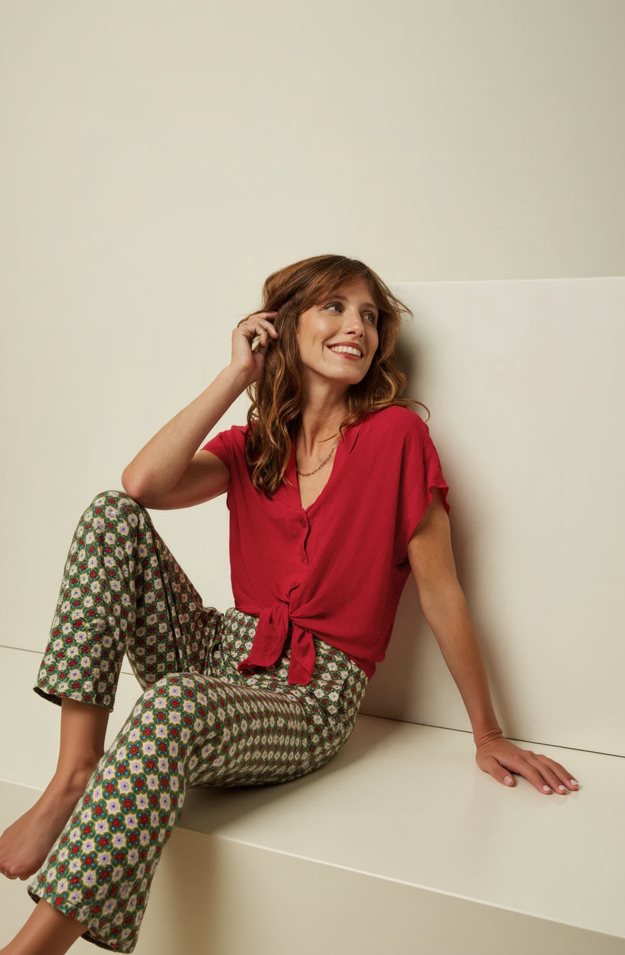 Keeva Blouse Tortoise