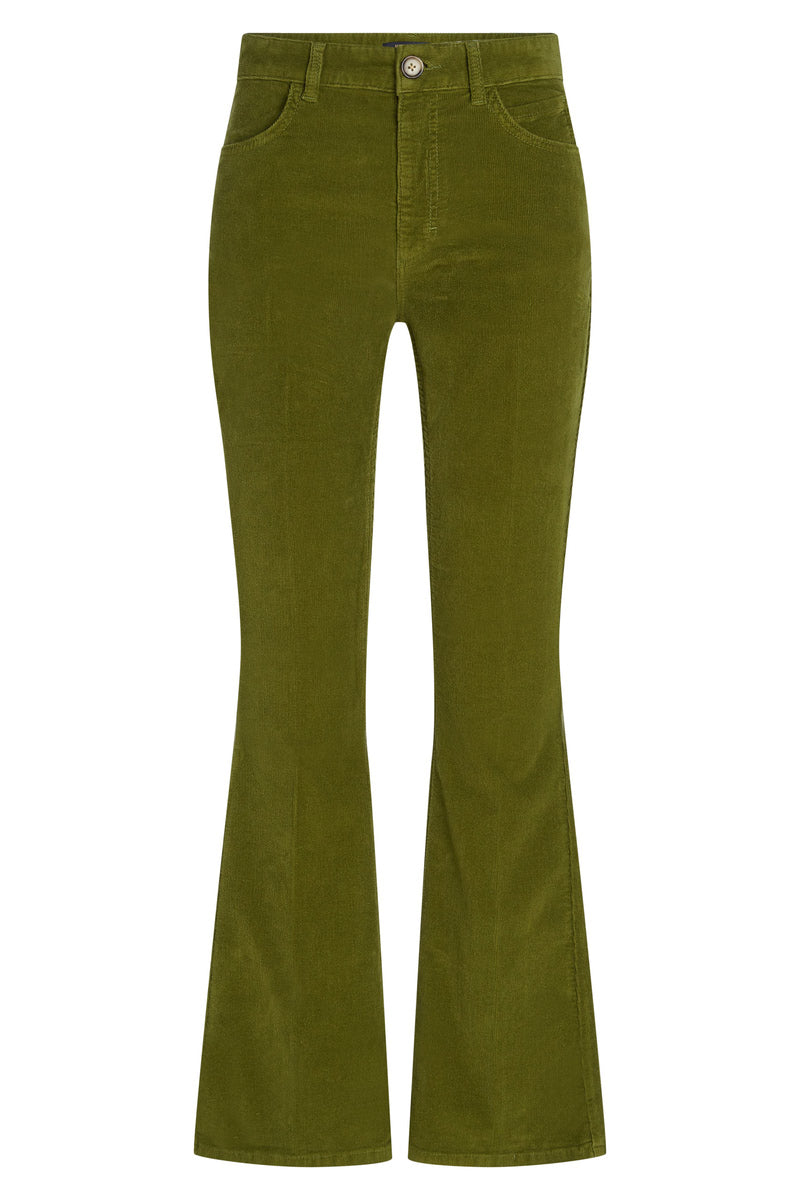 Tammy Flared Pants Baby Cord