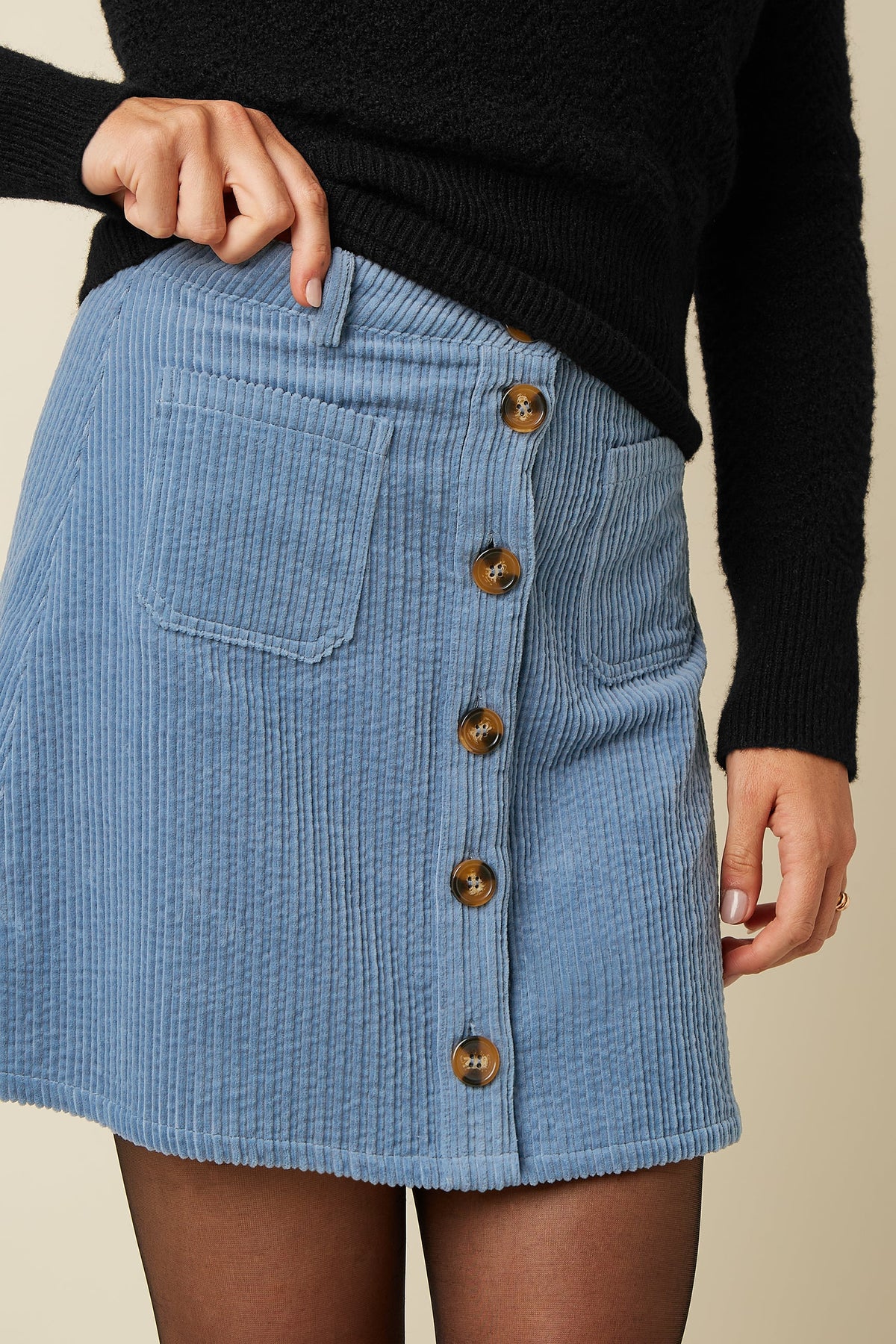 Garbo Skirt Birch Cord