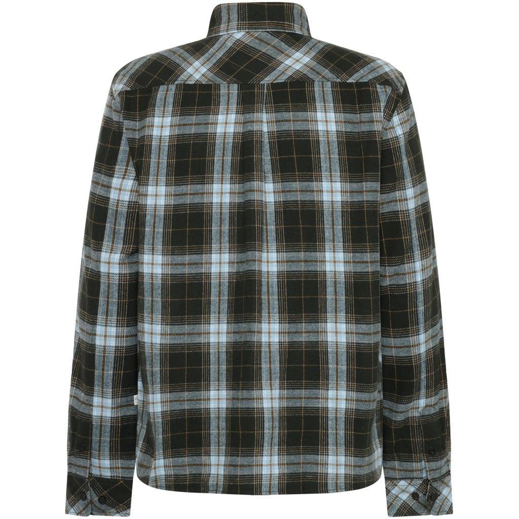Organic Cotton Checked Flannel Shirt GOTS