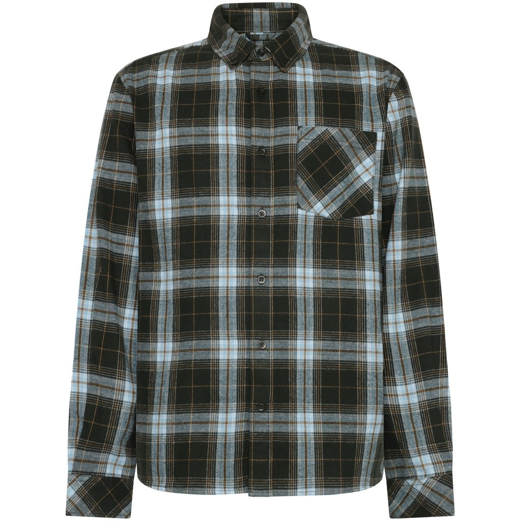 Organic Cotton Checked Flannel Shirt GOTS