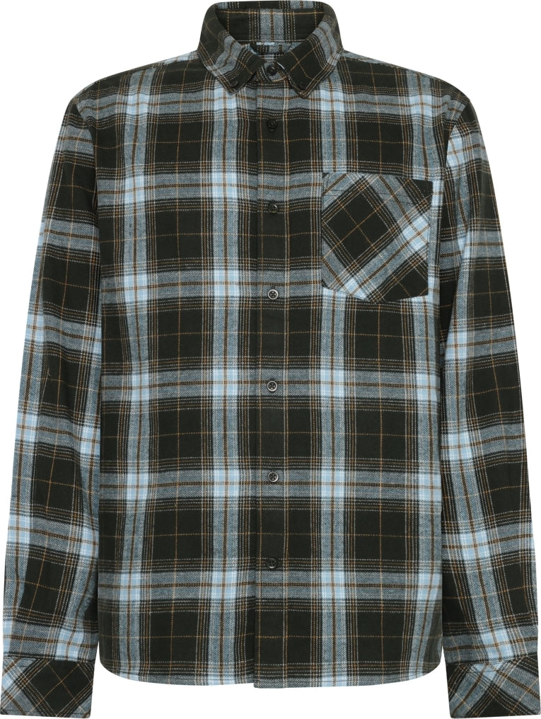 Organic Cotton Checked Flannel Shirt GOTS