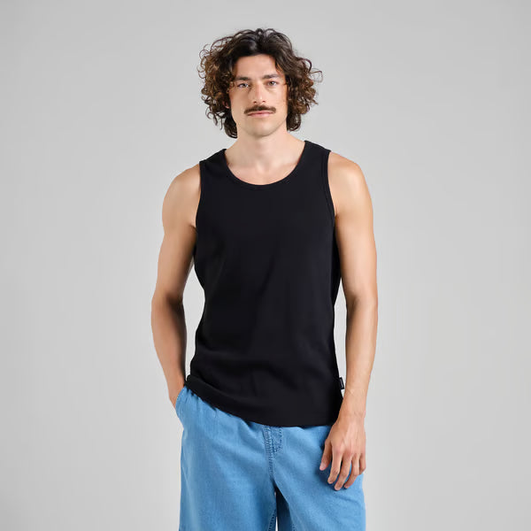 Rib Tank Top Forsa Black