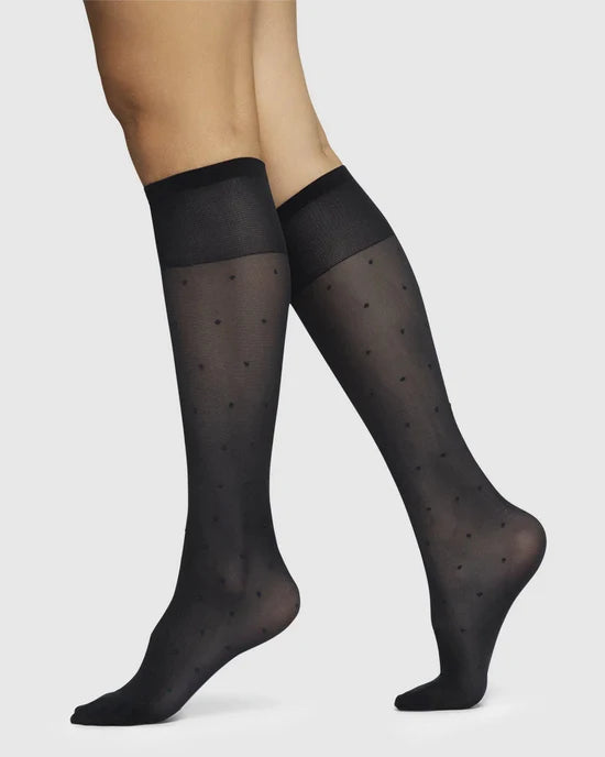 Doris Dots Knee-Hights