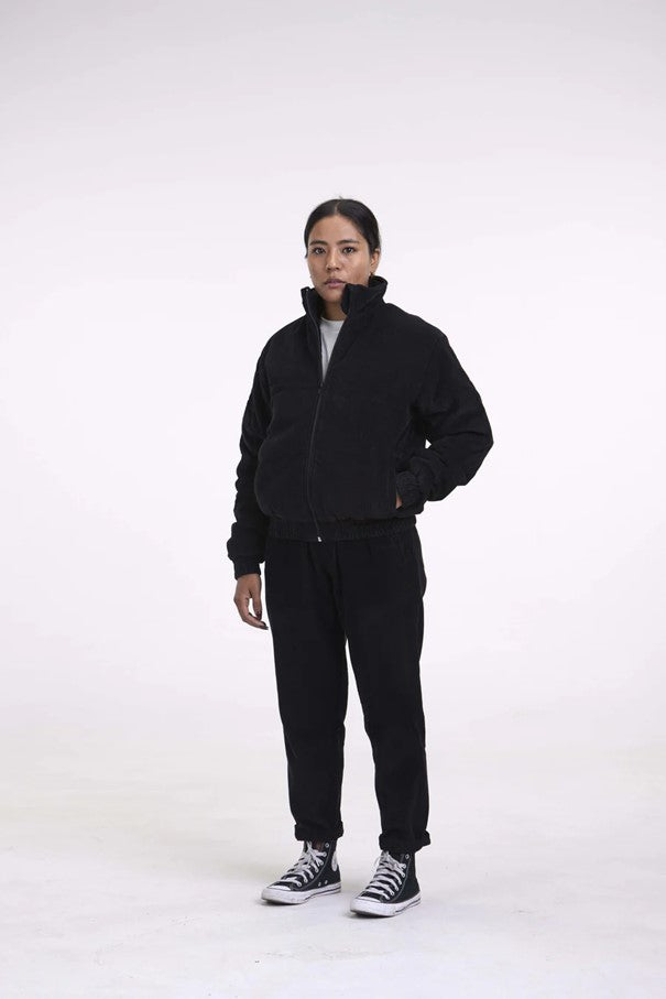 Rubey Black Corduroy