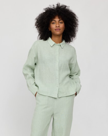Long Sleeve Linen Shirt