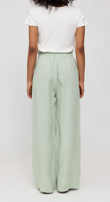 Wide Leg Linen Pants pool