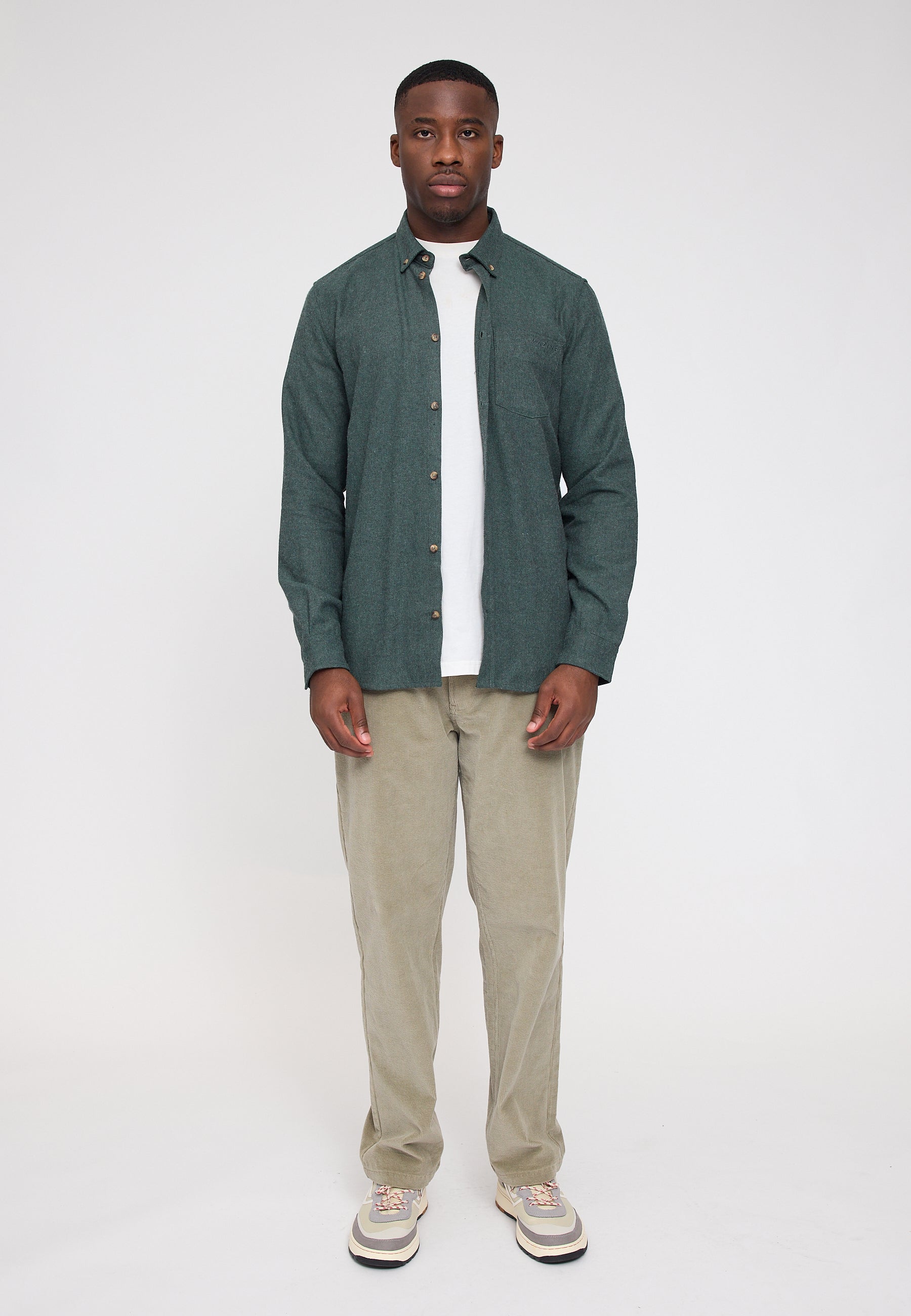 Melange Flanell Shirt
