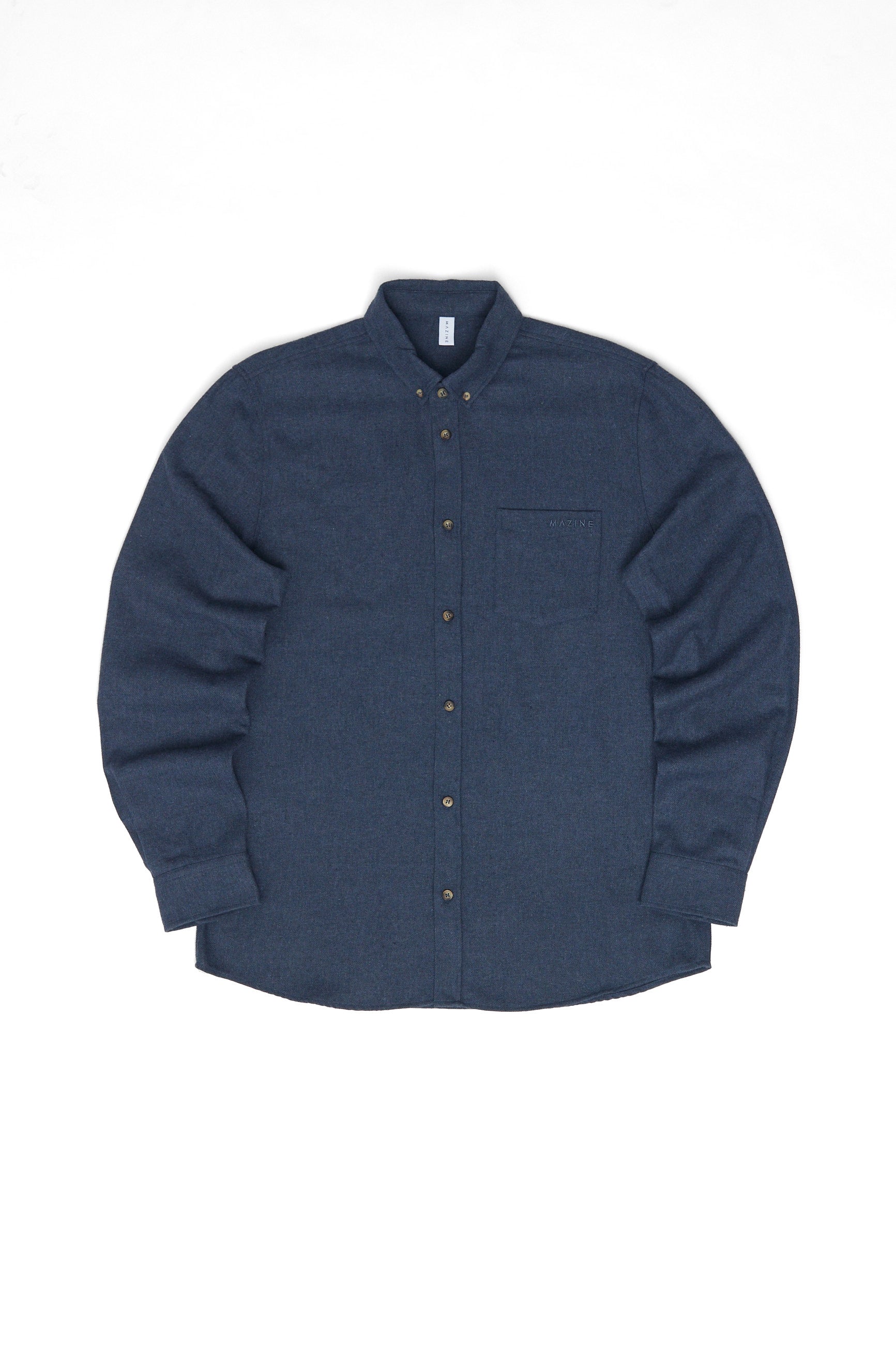 Melange Flannel Shirt