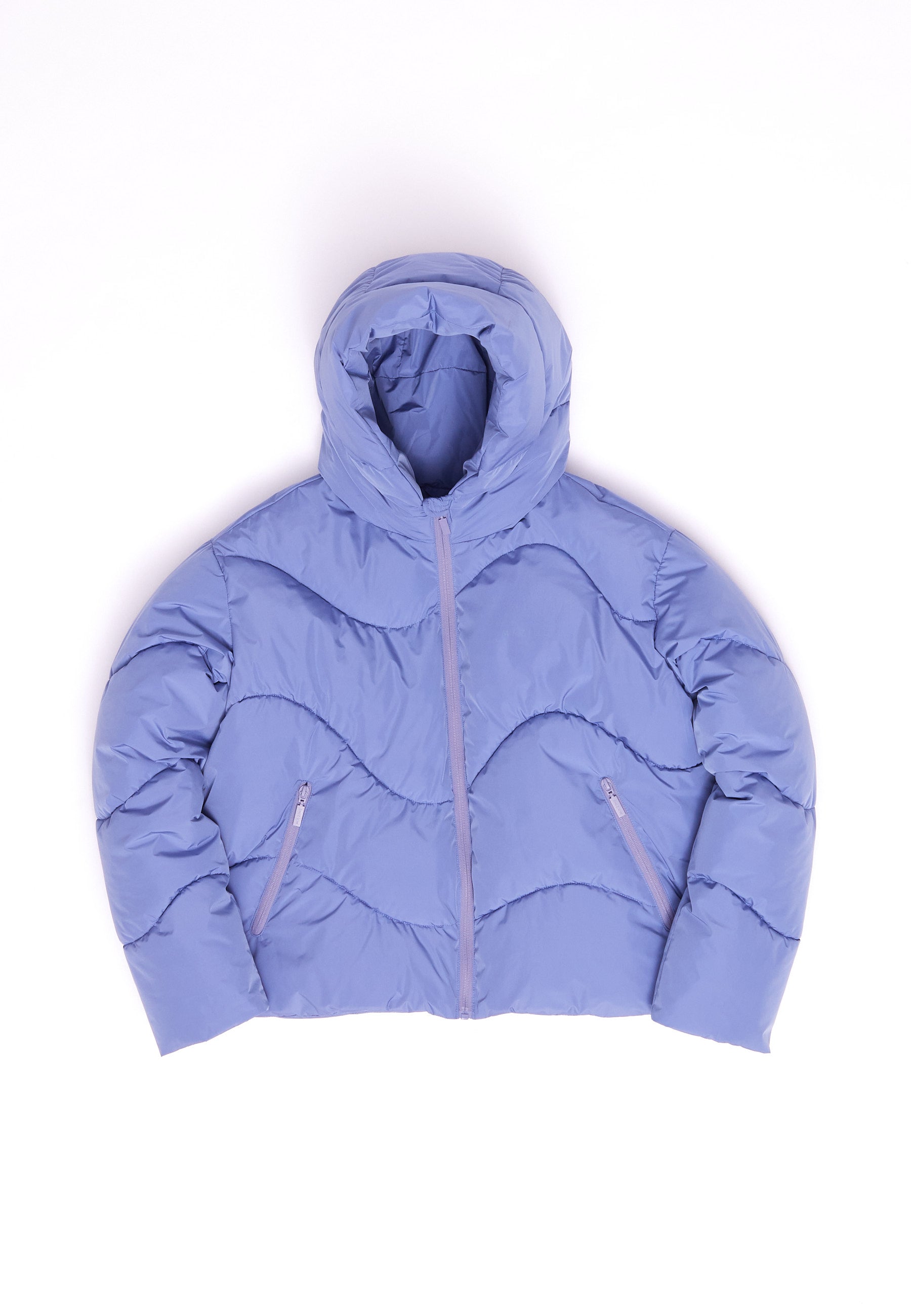 Waves Quilt Short Puffer Jacket