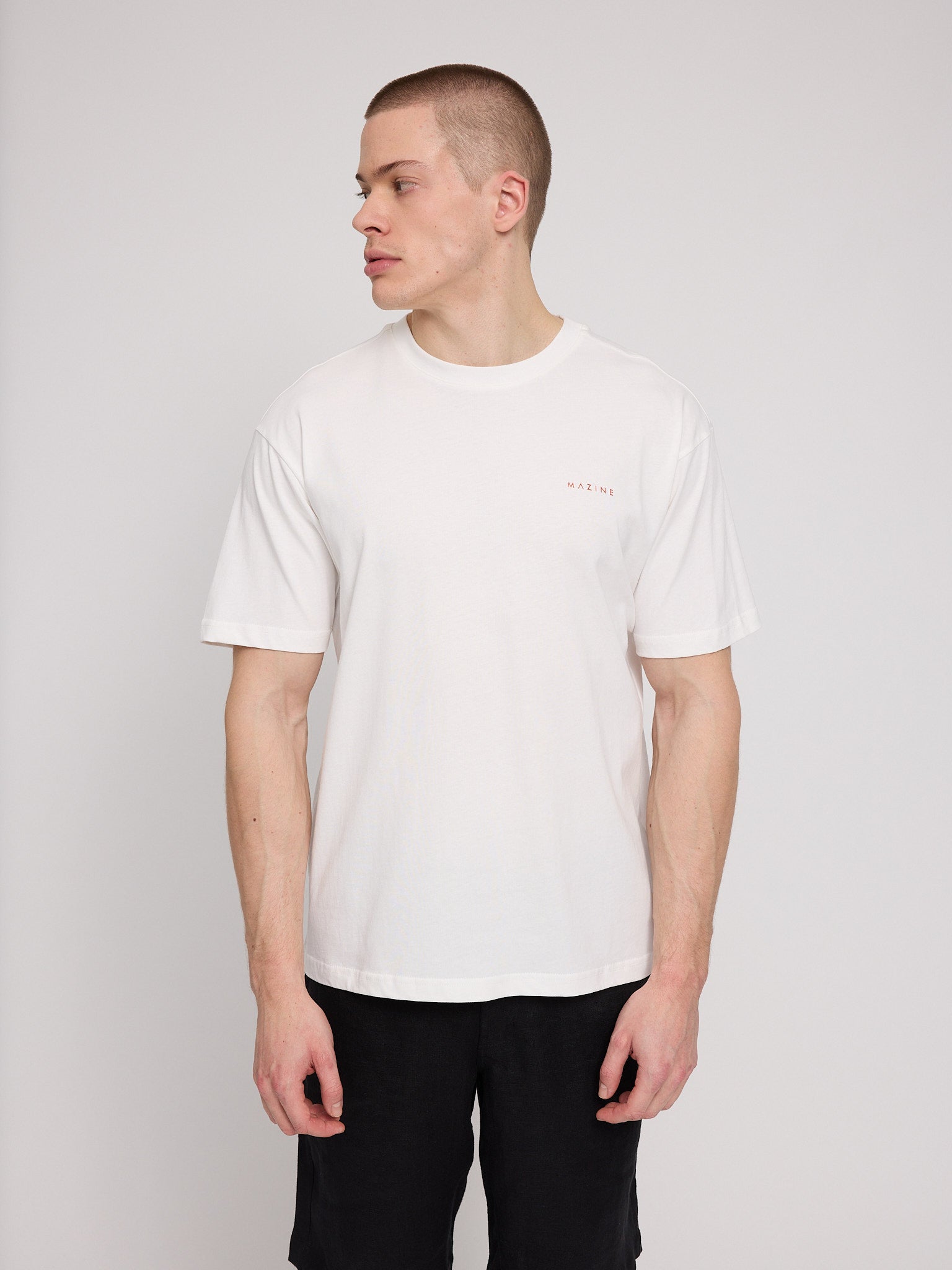 Day Off Back Print T-Shirt