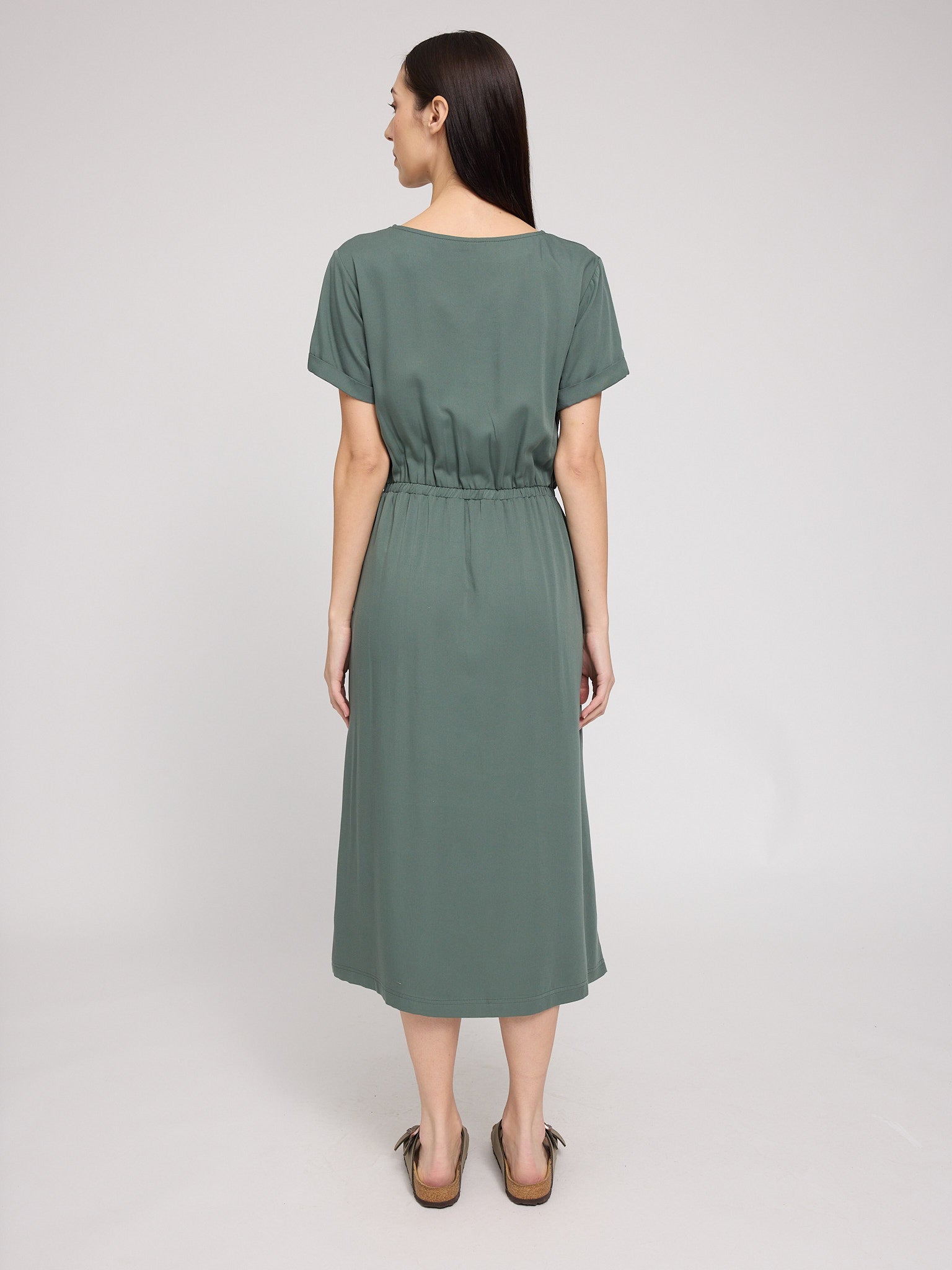 Viscose Midi Dress