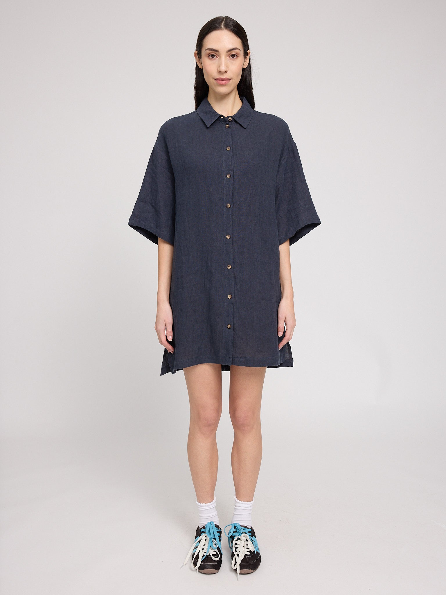 Linen Shirt Dress
