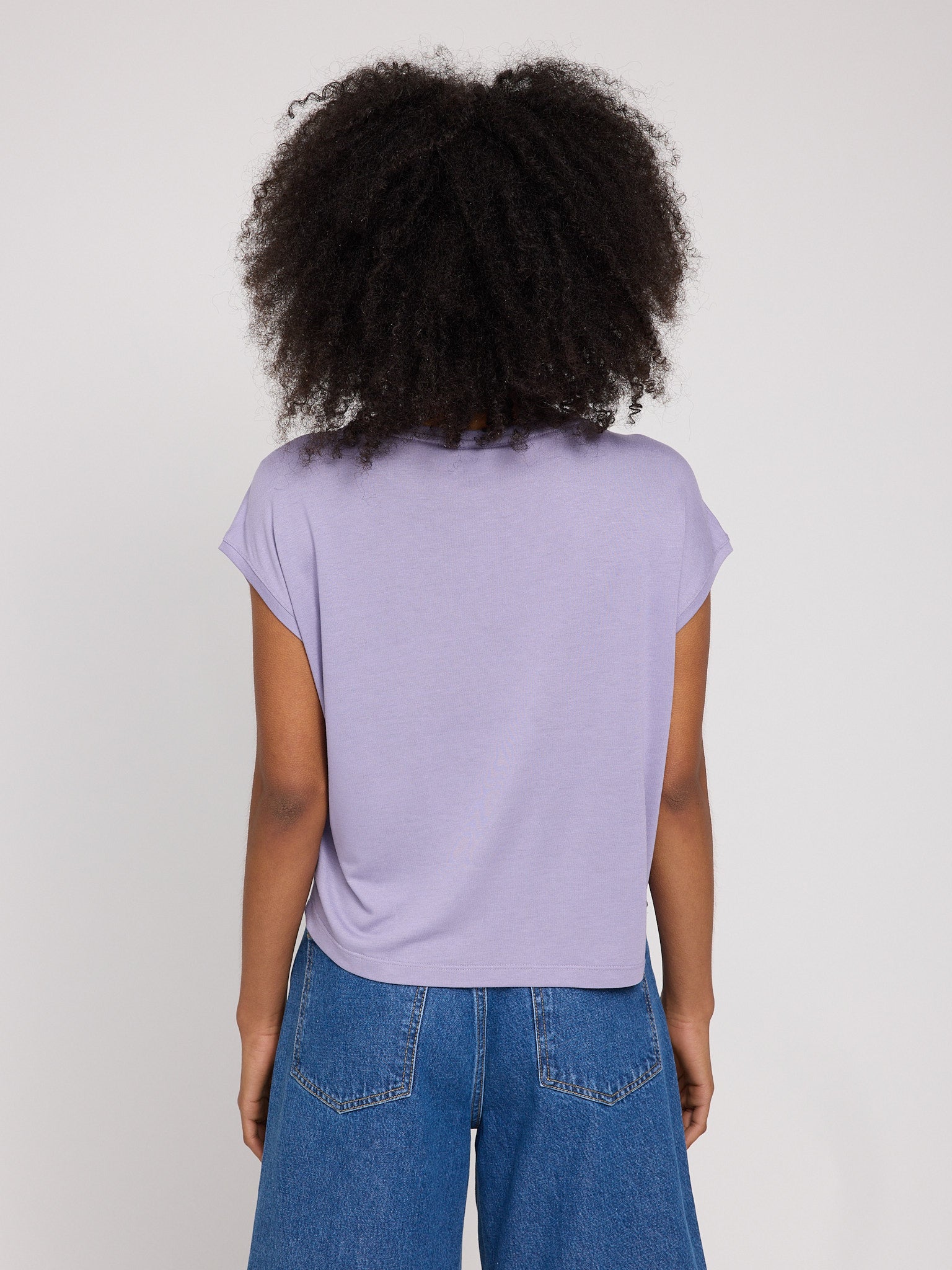 Ecovero Viscose Cropped T-Shirt